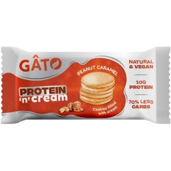 GATO Protein Creams - Peanut Caramel Cream - 18x50g