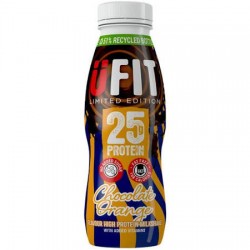UFIT 25g Protein Shake - Chocolate Orange 10x330ml