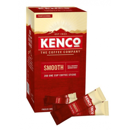 Kenco Smooth Coffee Sticks - 200 x 1 Cup Sachets