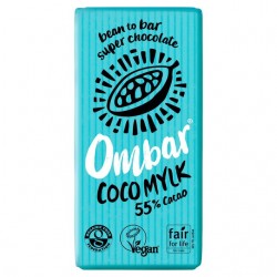 Ombar Raw Organic Chocolate - 55% Coco Mylk 10 x 35g
