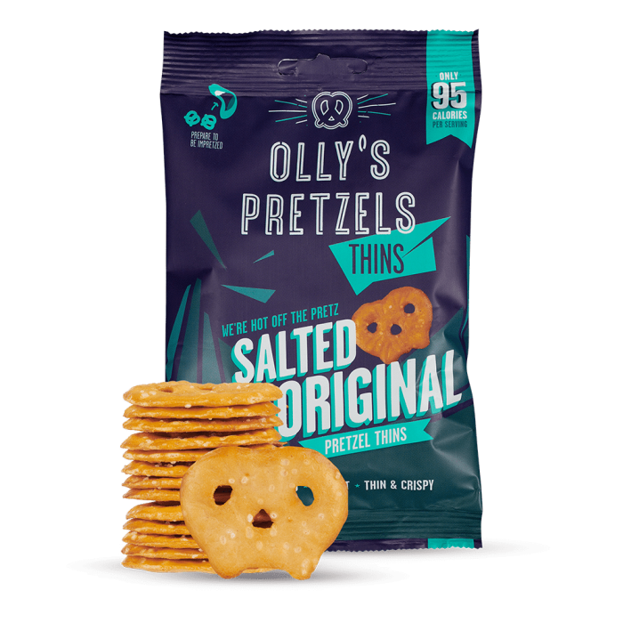 Olly's Pretzels Salted Original 10 x 35g