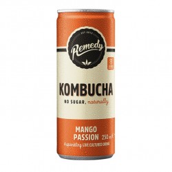 Remedy Kombucha Mango Passion - 12 x 250ml