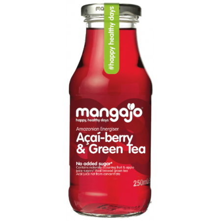 Mangajo - Açai Berry & Green Tea - 12 x 250ml