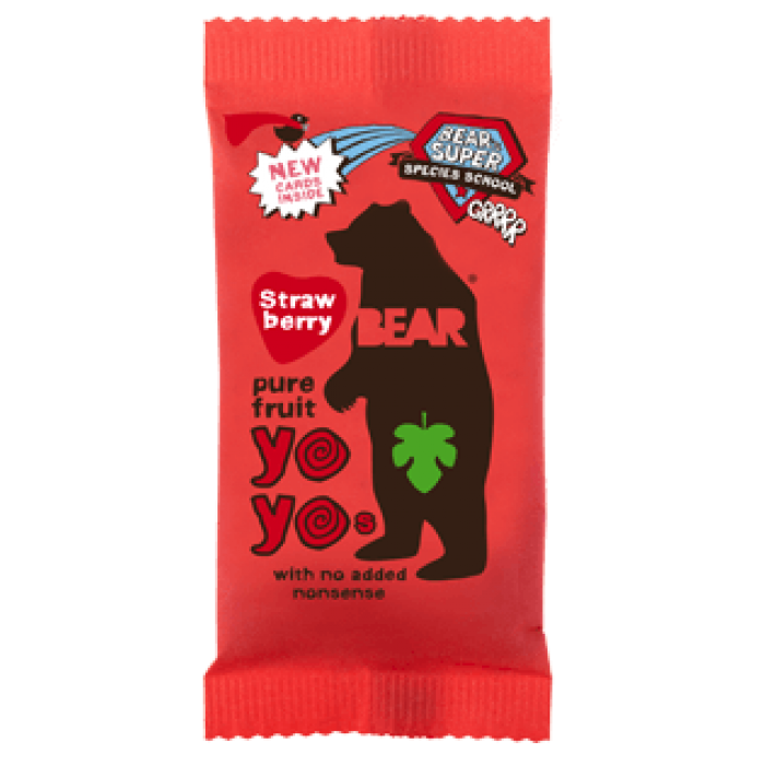 Bear Yoyo Strawberry Fruit Roll 18 x 20g