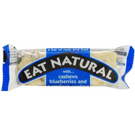 Eat Natural - Blueberries, Cashews & Yoghurt Coating 12 x 45g