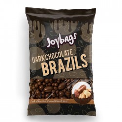 Joybags Dark Chocolate Brazils Bags | 12 x 150g 