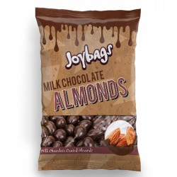 Joybags Milk Chocolate Almonds Bags | 12 x 150g 