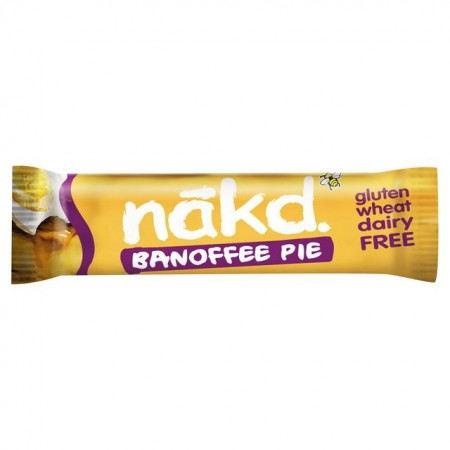Nakd Banoffee Pie Free Bars 18 x 35g