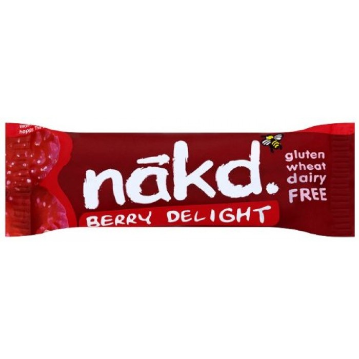 Nakd Berry Delight Gluten Free Bar 18 x 35g