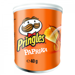 Pringles Paprika Flavour Crisps 12 x 40g