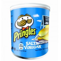 Pringles Salt & Vinegar - 12 x 40g