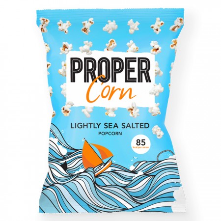 Propercorn Lightly Sea Salted Popcorn 8 x 70g