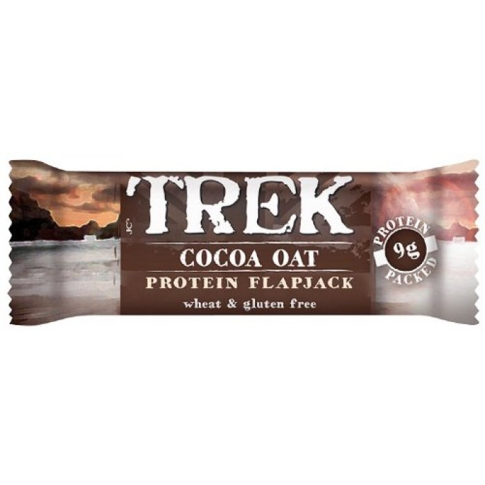 Trek Cocoa Oat Protein Flapjack 16 x 50g