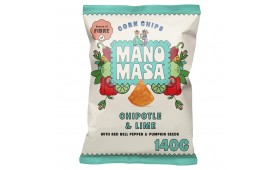 Manomasa - Chipotle & Lime - 10 x 140g Manomasa - Chipotle & Lime - 10 x 140g