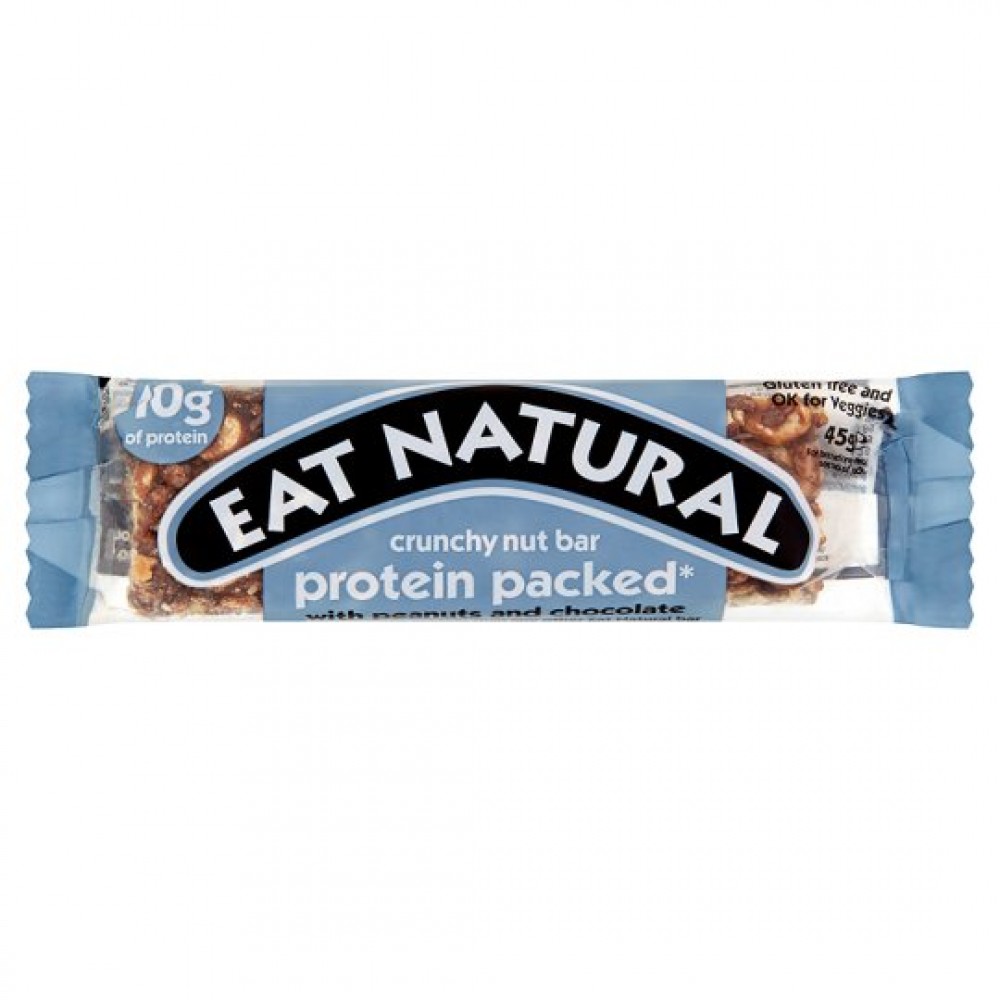 Eat Natural Protein - Peanut & Chocolate 12 x 45g Eat Natural Protein - Peanut & Chocolate 12 x 45g