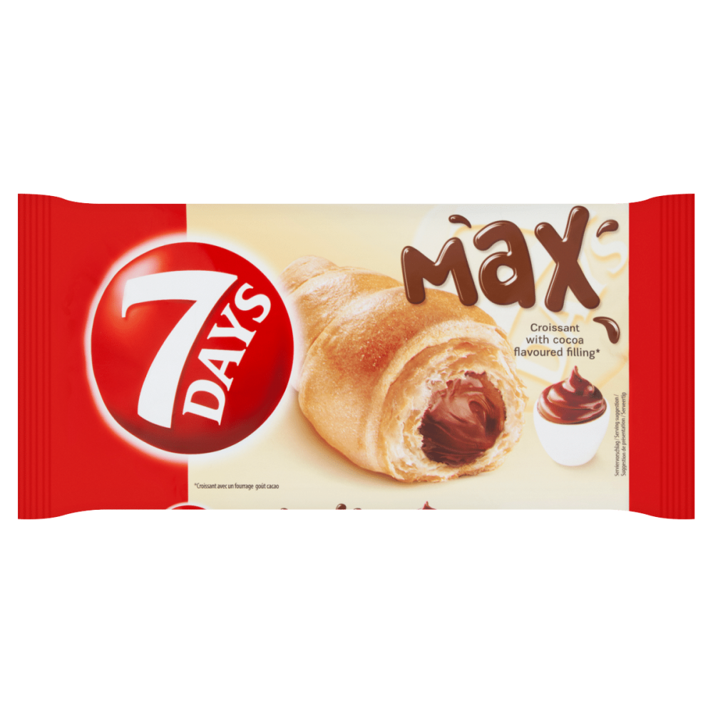 7 Days Croissants - Max Cocoa 20 x 80g