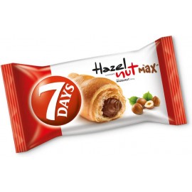 7 Days Croissants - Max Hazelnut 20 x 80g