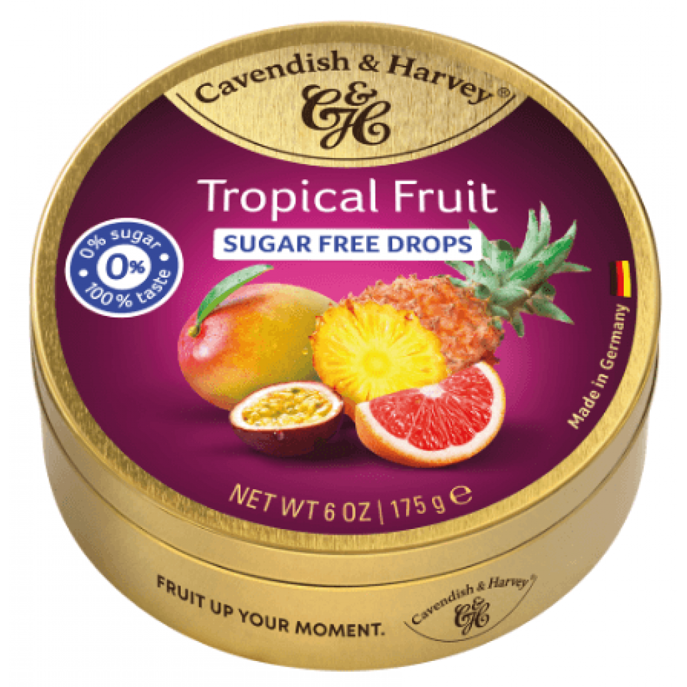 Cavendish & Harvey - Tropical Fruit Drops 9 x 200g