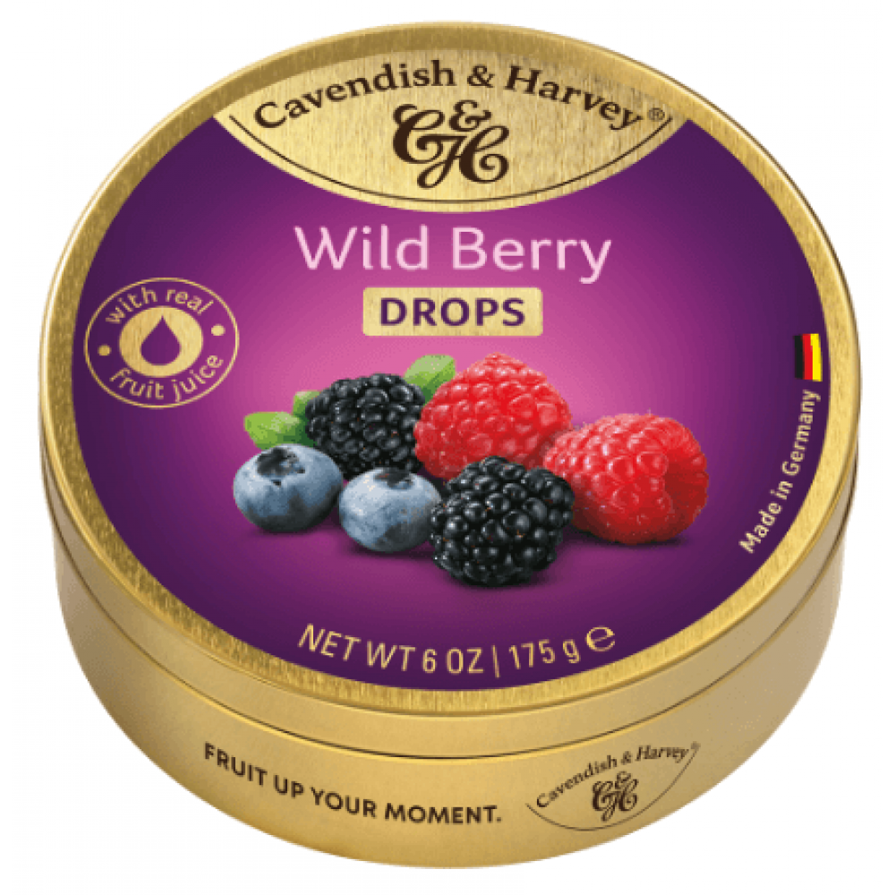 Cavendish & Harvey - Wild Berry Drops 9 x 175g