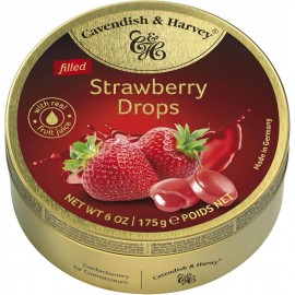 Cavendish & Harvey - Strawberry Filled Drops 9 x 175g