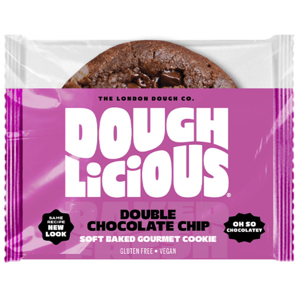 Doughlicious - Double Chocolate Chip 12 x 82g