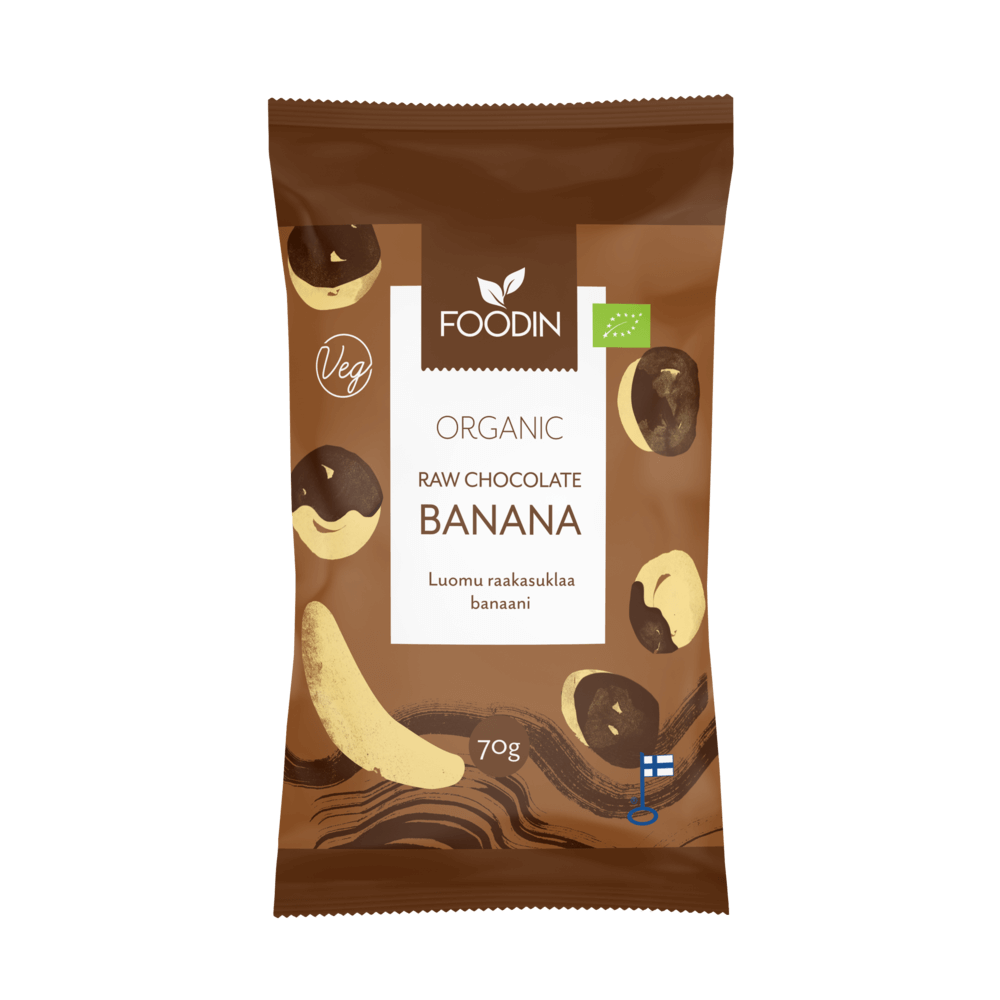 Foodin - Raw Chocolate Banana 8 x 70g