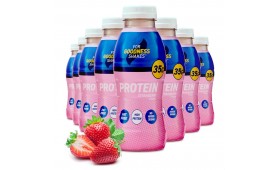 For Goodness Shakes 35g - Strawberry 8 x 330ml For Goodness Shakes 35g - Strawberry 8 x 330ml