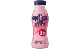 For Goodness Shakes 35g - Strawberry 8 x 330ml