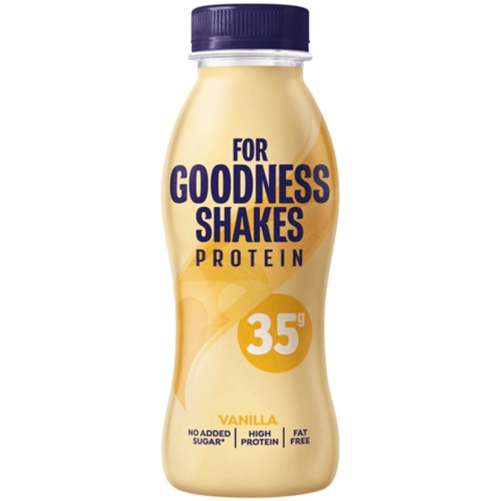 For Goodness Shakes 35g - Vanilla 8 x 330ml