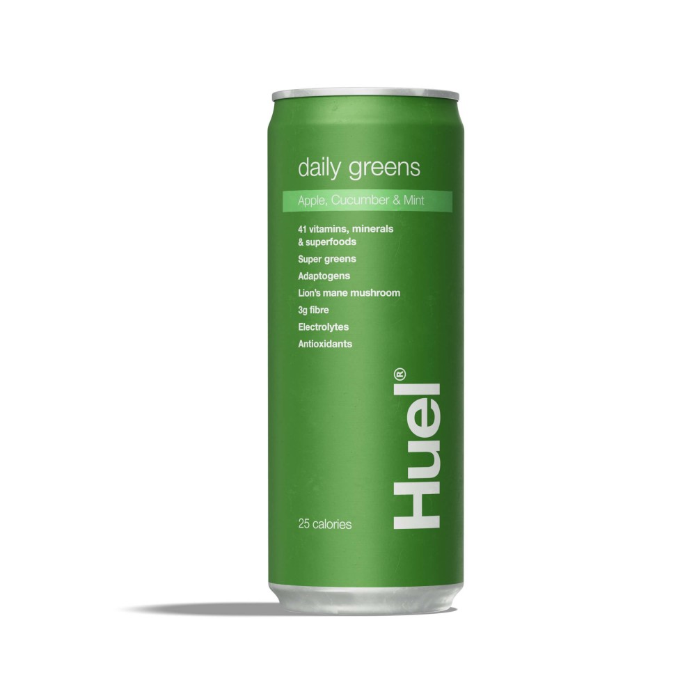 Huel RTD Daily Greens - Apple, Cucumber & Mint 12x330ml