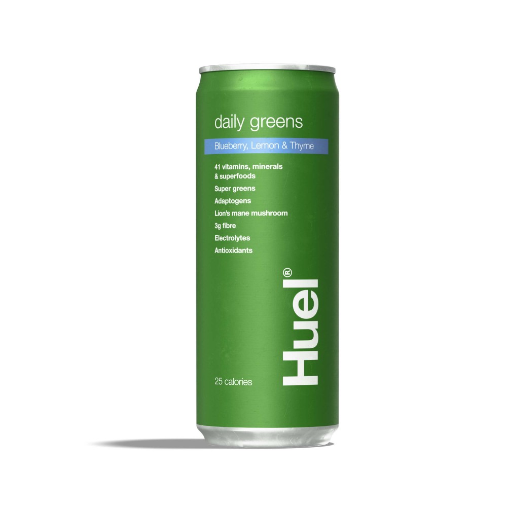 Huel RTD Daily Greens - Blueberry, Lemon & Thyme 12x330ml