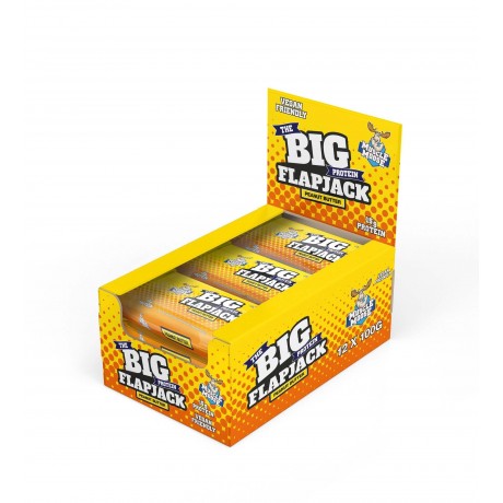Muscle Moose - Big Flapjack Peanut Butter - 12x100g