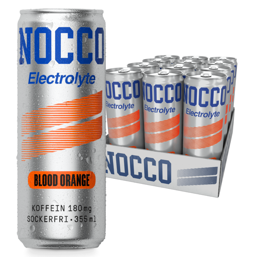 NOCCO Electrolyte - Blood Orange 12 x 330ml