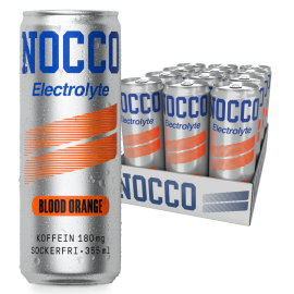 NOCCO Electrolyte - Blood Orange 12 x 330ml