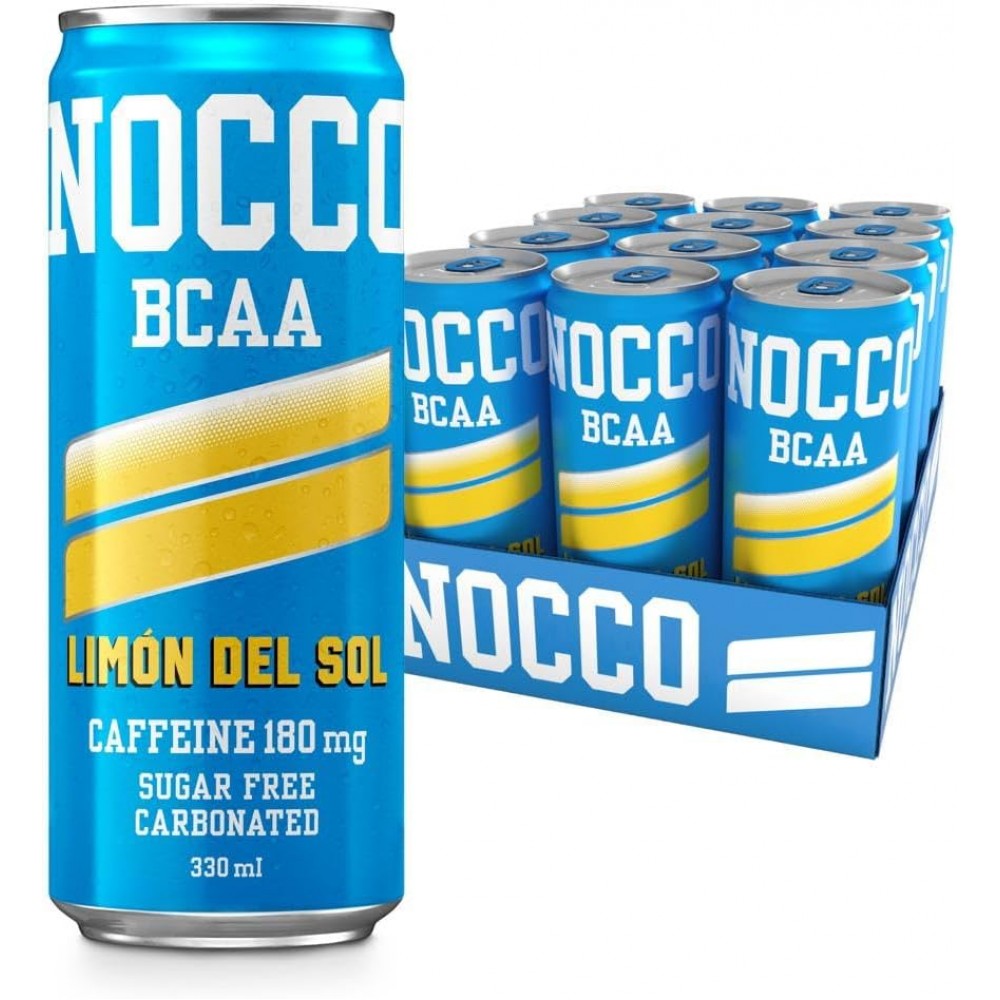 NOCCO - Limón Del Sol BCAA - 12 x 330ml
