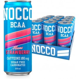 NOCCO - Miami Strawberry BCAA - 12 x 330ml