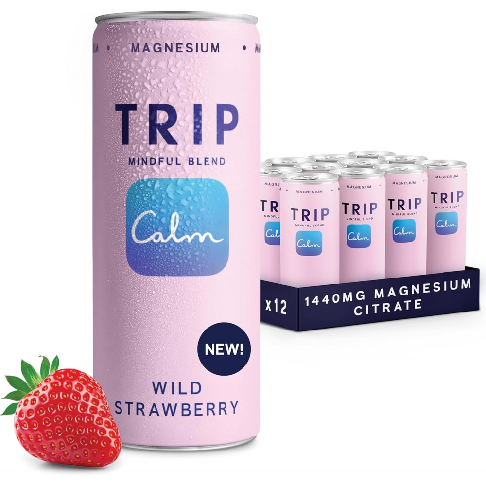 Trip Mindful - Wild Strawberry 12 x 250ml