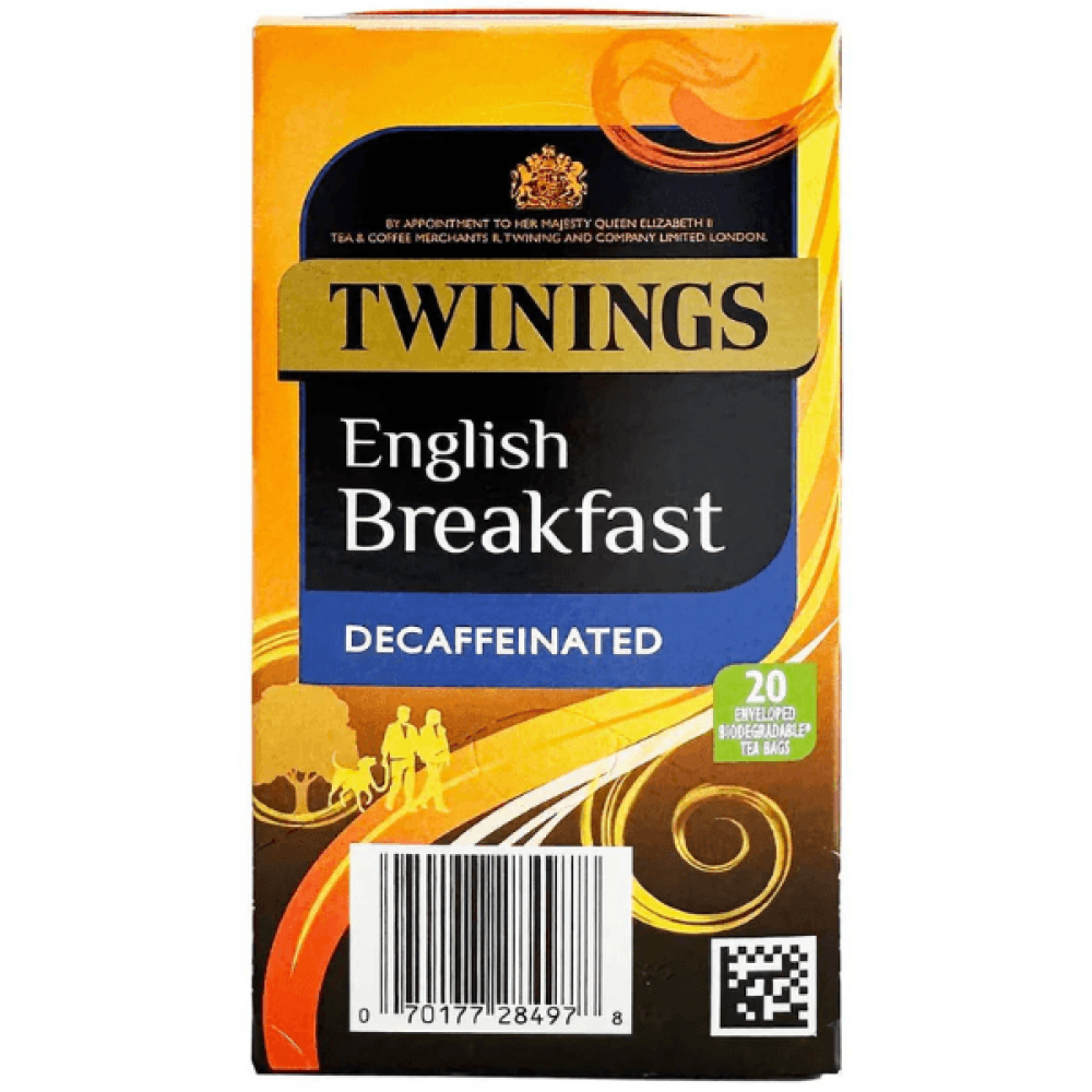 Twinings Tea - English Breakfast Decaf 4 x 20