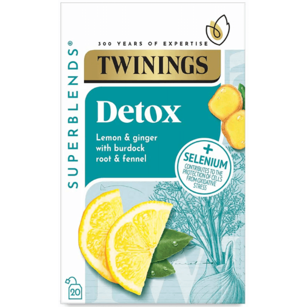 Twinings Tea - Super Blends Detox 4 x 20