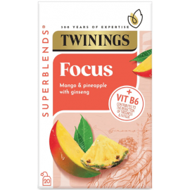 Twinings Tea - Super Blends Focus 4 x 20