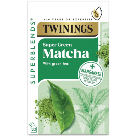 Twinings Tea - Super Blends Super Green Matcha 4 x 20