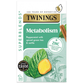 Twinings Tea - Super Blends Metabolism 4 x 20