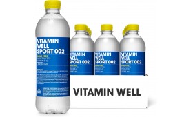 Vitamin Well Sport 002 - Lemon & Lime Sugar Free 12 x 500ml