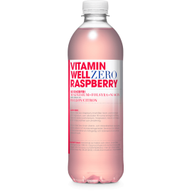 Vitamin Well ZERO - Raspberry 12 x 500ml