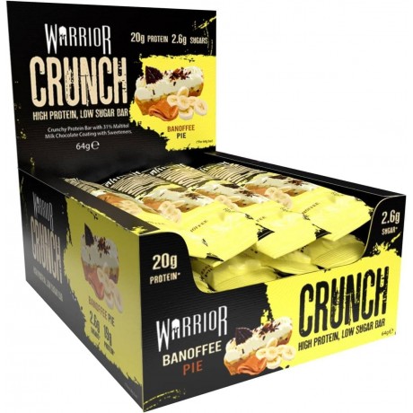 Warrior Crunch - Banoffee Pie 12 x 64g