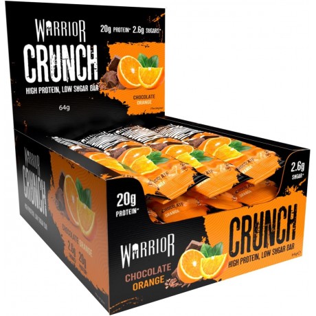 Warrior Crunch - Chocolate Orange 12 x 64g