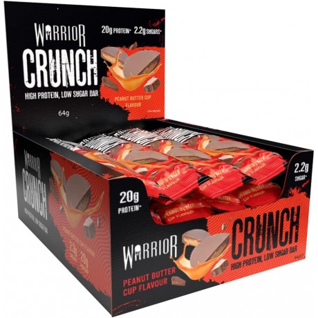 Warrior Crunch - Peanut Butter Cup 12 x 64g