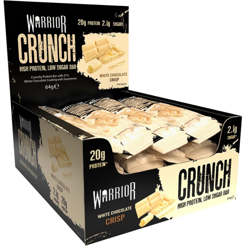Warrior Crunch - White Chocolate Crisp 12 x 64g