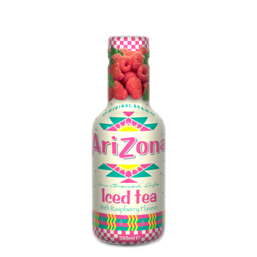 AriZona - Ice Tea Raspberry - 6x500ml AriZona - Ice Tea Raspberry - 6x500ml