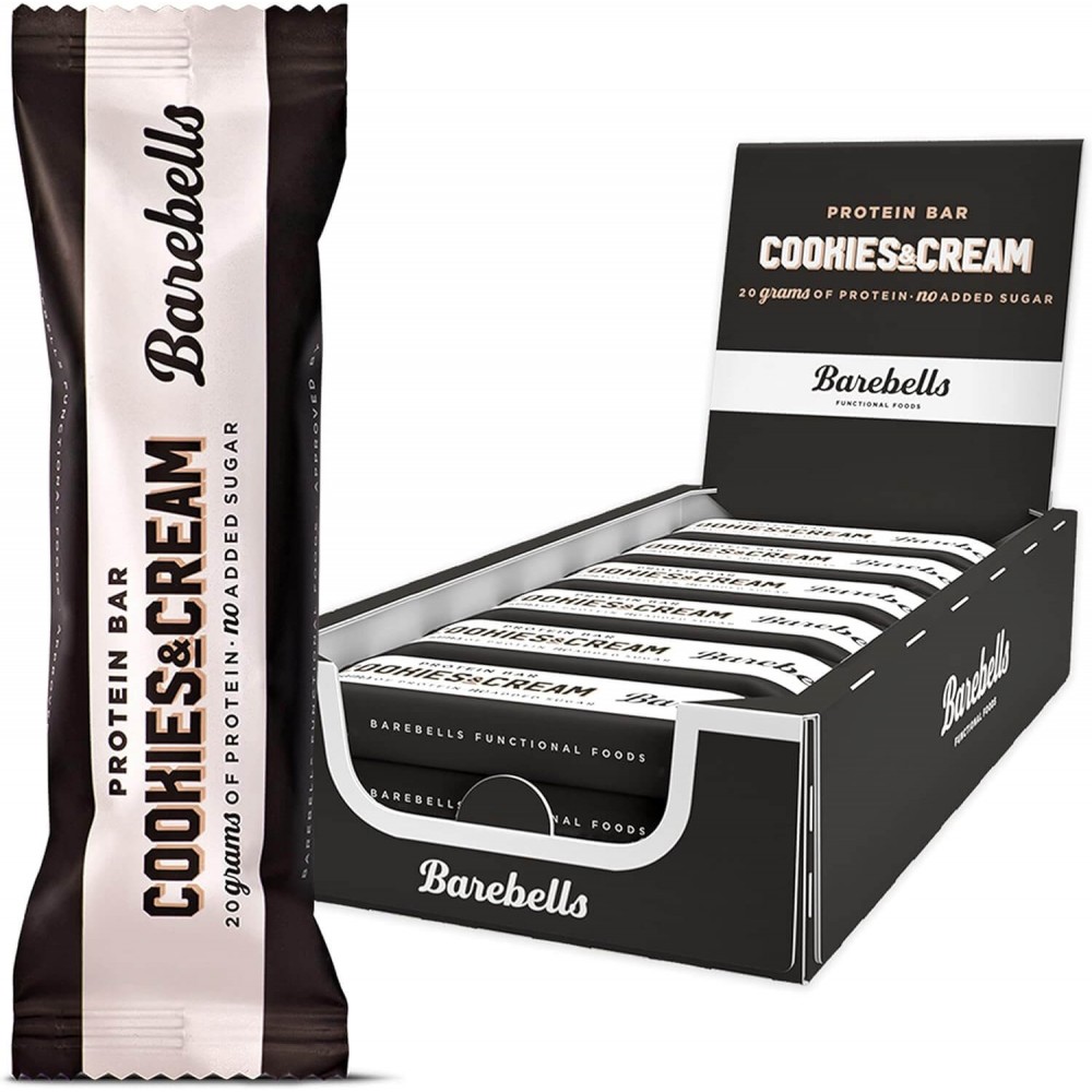 Barebells Protein Bar Cookies & Cream 12 x 55g